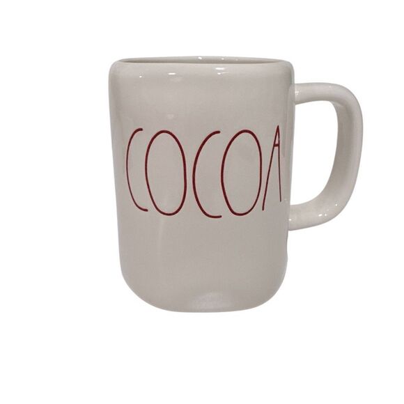 RAE DUNN “COCOA” Coffee Mug NWOT - Picture 1 of 3